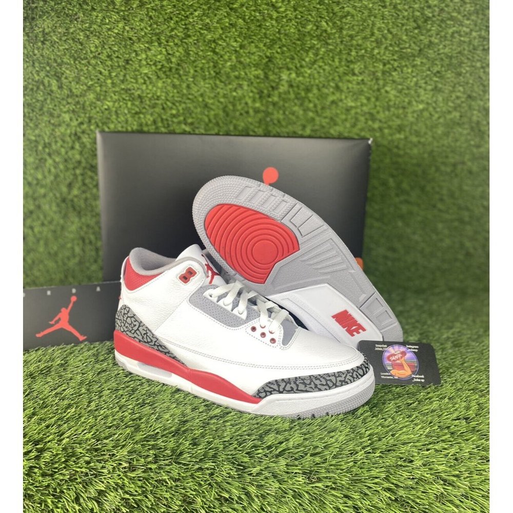 Size 7Y - Nike Air Jordan 3 OG Fire Red 2022 Retro GS DM0967-160 *In Hand!!!!